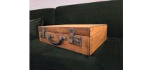 Valise vintage en bois