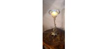 lampe bronze art nouveau tulipe signé  vianne 40x16   elec a