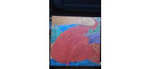  Peinture acrylique   sur toile signée et datée 