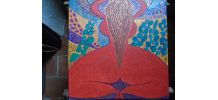 Peinture acrylique sur toile datée et signée