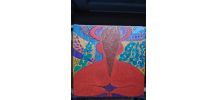 Peinture acrylique sur toile datée et signée