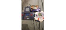 3 anciens jeux électroniques fonctionnels