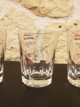 3 verres de bar Cinzano Americano