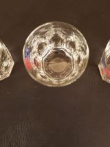 3 verres de bar Cinzano Americano