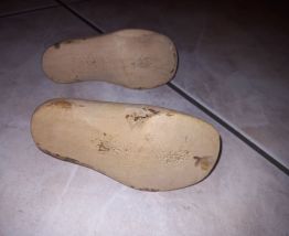 Formes chaussures enfant bois