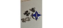 Broche et bague vintage, 1940