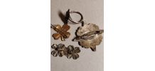 Broche et bague vintage, 1940