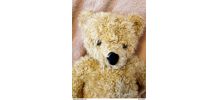 Peluche Ours beige vintage 40cm années 90