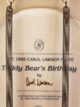 Assiette Teddy bear's Birthday + support 