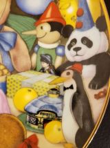 Assiette Teddy bear's Birthday + support 