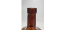 Bonbonne en verre ambré