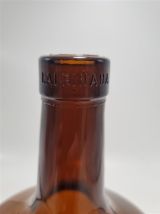Bonbonne en verre ambré