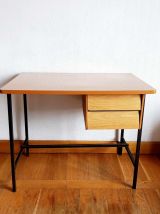 Bureau et chaise en Formica 1960