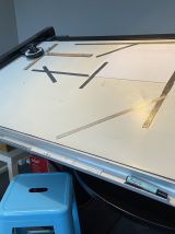 Table à dessin d’architecte 