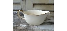 Saucière Villeroy &amp;amp; Boch Mettlach ivoire et or