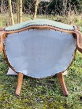 Bergère Style Louis XV en merisier massif époque début XXe