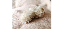 Quartz Cristal de Roche Blanc - Pierre minéral naturel brut 