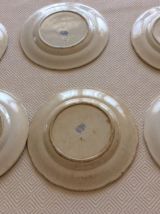 lot de 6 assiettes
