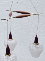 Lustre triptyque cascade Scandinave 