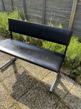 Banc 3 places design années 80