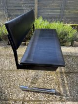 Banc 2 places design années 80