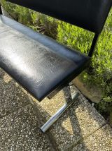Banc 2 places design années 80
