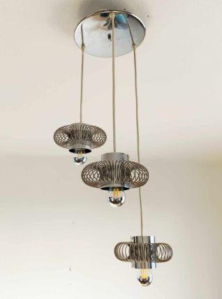 Lustre cascade space age Philippe Rogier 1970 