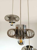 Lustre cascade space age Philippe Rogier 1970 