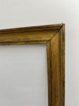 Cadre en bois léger Viel or