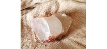 Quartz laiteux - Pierre minéral naturel brut - 740 g