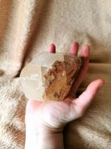 Quartz laiteux - Pierre minéral naturel brut - 740 g