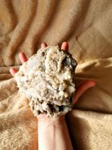 Minéral de Calcite Blanc - Pierre minéral naturel brut - 1,3