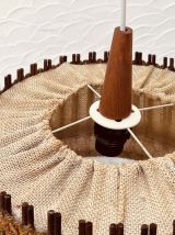 Suspension en jute