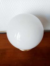 Grande lampe opaline art déco à poser 