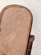 Fauteuil à bascule en bois