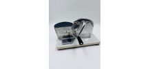 Trancheuse en aluminium vintage