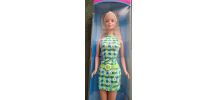 BARBIE J'AIME BARBIE - ROBE MARGUERITES - at1998 MATTEL 