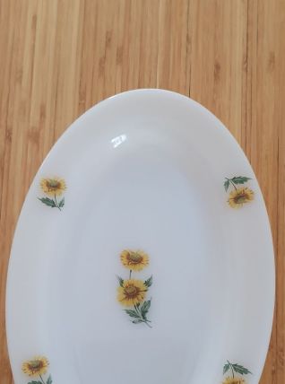 Plat de service oval Arcopal
