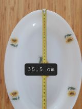 Plat de service oval Arcopal