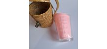 Verre de cure VICHY et panier osier