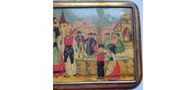 Boîte en tôle publicitaire biscuits d'Alsace