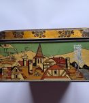 Boîte en tôle publicitaire biscuits d'Alsace