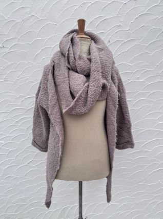 Pull et châle vintage