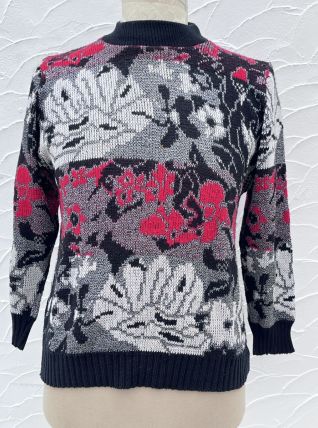Pull d'hiver vintage