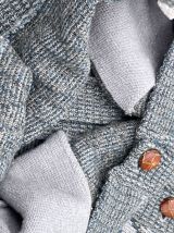 Cardigan homme d'hiver vintage