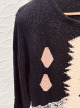Pull d'hiver fait main