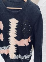 Pull d'hiver fait main