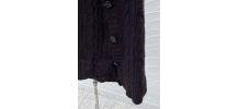 Pull type poncho vintage