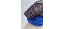 Lot d'une casquette et bonnet d'hiver vintage