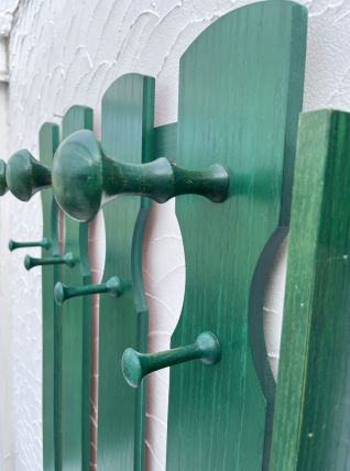 Portemanteau et son miroir en pin